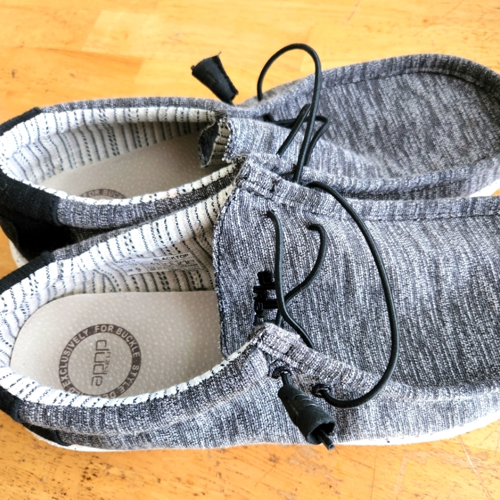 Shoes, Hey Dudes size 10. Worn twice. outgrew them.